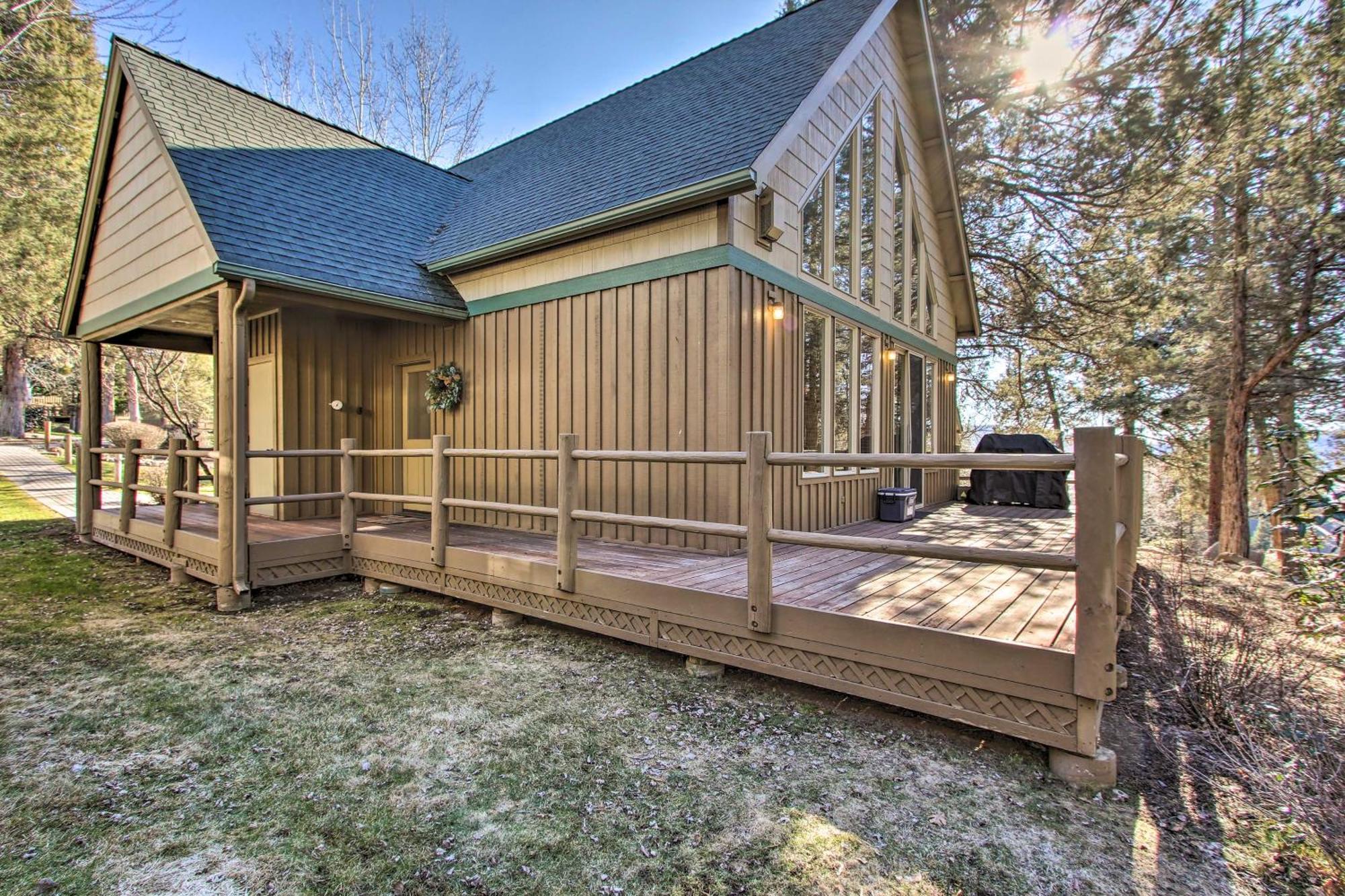 Klamath Falls Cabin Retreat With Deck And Grill! Kültér fotó